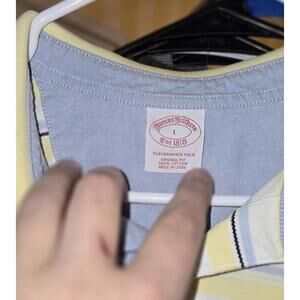 Brooks Brothers Performance Polo Shirt Size Large